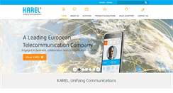 Desktop Screenshot of karel-electronics.com