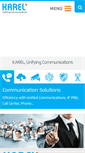 Mobile Screenshot of karel-electronics.com